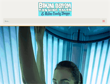 Tablet Screenshot of bikinibottomtanning.com